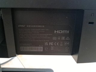 Monitor MSI Negro