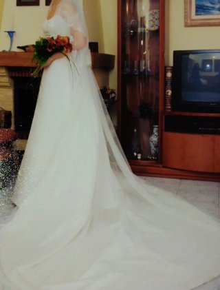 Vestido de Novia Encaje y Tul
