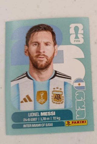 Cromo Messi Inter Miami CF 2026