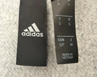 Felpa Adidas con cappuccio grigio antracite