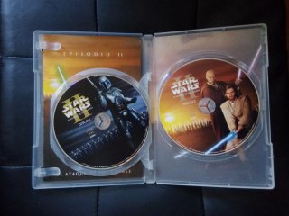 Star Wars II Ataque Clones DVD 2 Discos