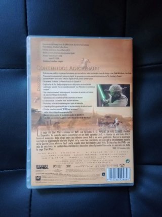 Star Wars II Ataque Clones DVD 2 Discos
