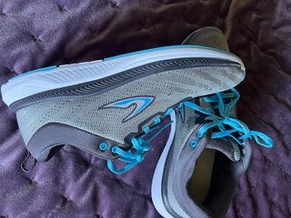 Zapatillas Skechers Gris y Turquesa Talla 39