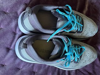 Zapatillas Skechers Gris y Turquesa Talla 39