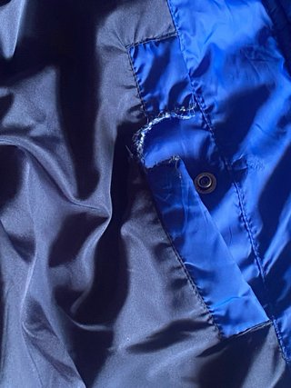 Plumífero Tommy Jeans Azul y Negro