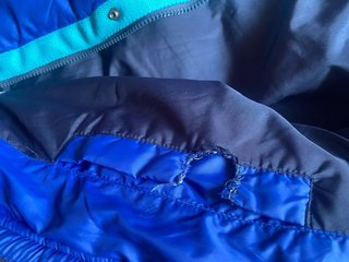 Plumífero Tommy Jeans Azul y Negro