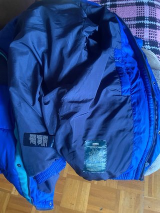 Plumífero Tommy Jeans Azul y Negro