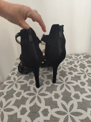Scarpe eleganti tacco alto con strass