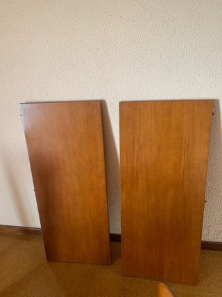 Mesa redonda de 90 extensible y 4 sillas de madera