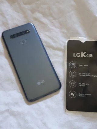 Móvil LG K41S + 2 fundas