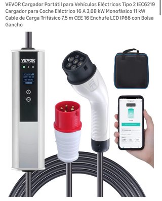 Cargador VEVOR Coche Eléctrico