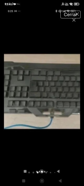 Teclado Gaming Retroiluminado Negro