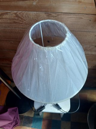 Lámpara de mesa Jarrón Chino
