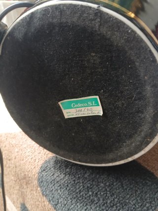 Lámpara de mesa Jarrón Chino