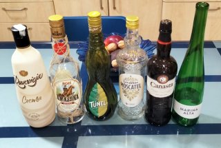 6 Bottiglie Vuote Collezione Varia da 1,50€