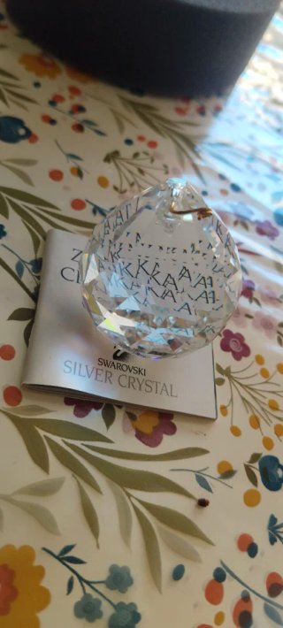 Swarovski Silver Crystal Joyas Decorativas