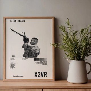 Quadro Sfera Ebbasta X2VR