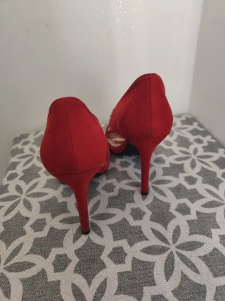 Scarpe rosse Joalice con tacco