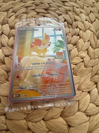 🇪🇸Carta Pokémon Fennekin Promocional MEPES 080🇪🇸