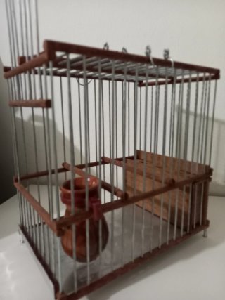 Jaula C2 y C1 MADERA SAPELLI