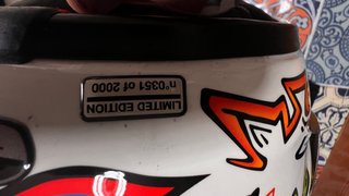 Casco AGV Ti Tech Valentino Rossi animales marinos