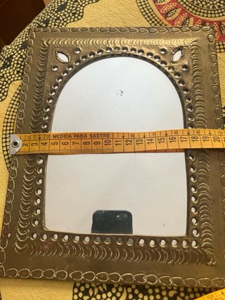 2 Specchi Vintage in Ottone Marocchino