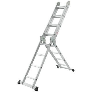 Escalera Andamio Articulada de Aluminio 4x4