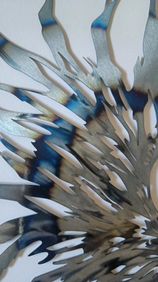 Águila, ave de metal. Arte metal