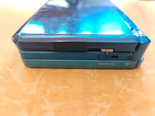 Nintendo 3DS Aqua-Blue + Cargador y Base