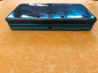Nintendo 3DS Aqua-Blue + Cargador y Base