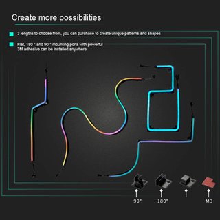 Tira LED digital RGB para PC