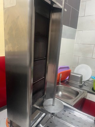 Asador Kebab Potis Acero Inoxidable