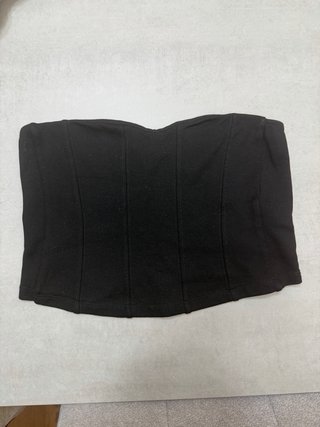 Lote 3 tops corsé bandeau talla M