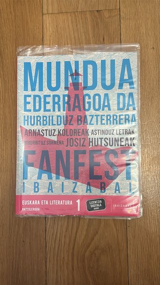 Euskara eta Literatura Batxilergoa 1