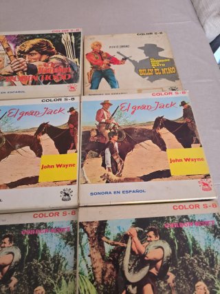 Lote 6 Películas Super 8 (Aries Films)precio unida