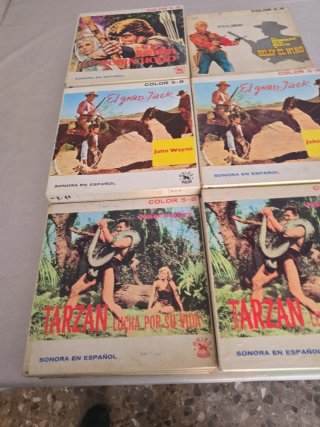 Lote 6 Películas Super 8 (Aries Films)precio unida