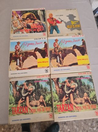 Lote 6 Películas Super 8 (Aries Films)precio unida