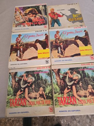 Lote 6 Películas Super 8 (Aries Films)precio unida