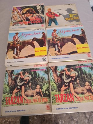 Lote 6 Películas Super 8 (Aries Films)precio unida