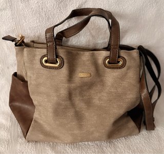 Bolso NOCO Beige y Marrón
