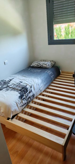 Cama extensible con 2 colchones