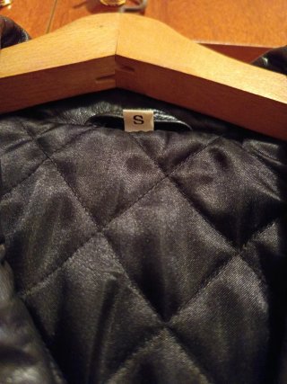Chaqueta piel auténtica mujer SIN MARCA, artesanal