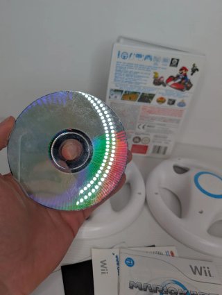 Mario Kart Wii + 2 Volanti Wii Originali