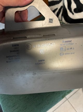 Escape Akrapovic R1250GS / R1200GS