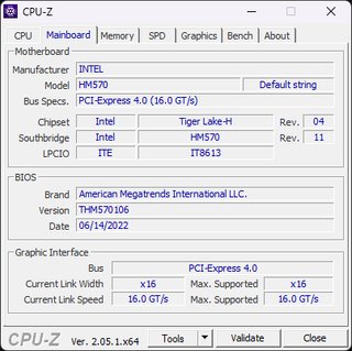 Placa base ERYING i7-11800H ES