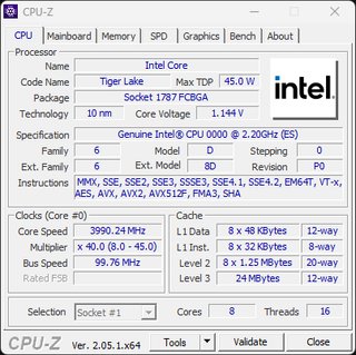 Placa base ERYING i7-11800H ES
