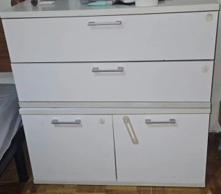 Mueble de Almacenamiento Blanco