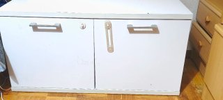 Mueble de Almacenamiento Blanco
