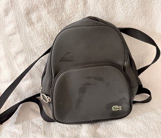 Bolso Lacoste Negro/Gris