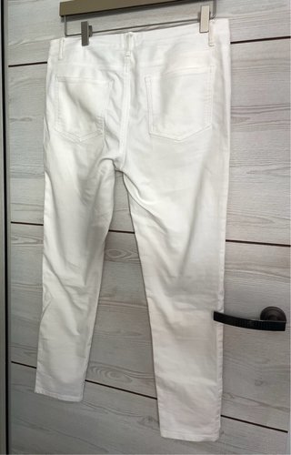 Pantalón vaquero blanco Molly Bracken Talla M
